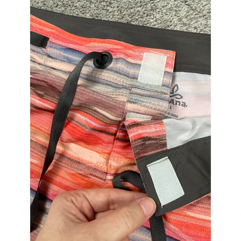 Prana Swim Trunks Mens Large Bathing Suit Surf Beach Pool Vacation Shorts Bottom